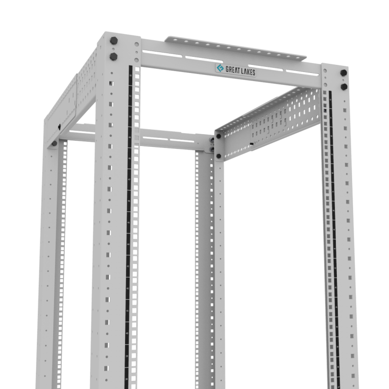 Vertiv VRX-52U2436-W-SQM6 rack cabinet 52U Freestanding rack White – image 3