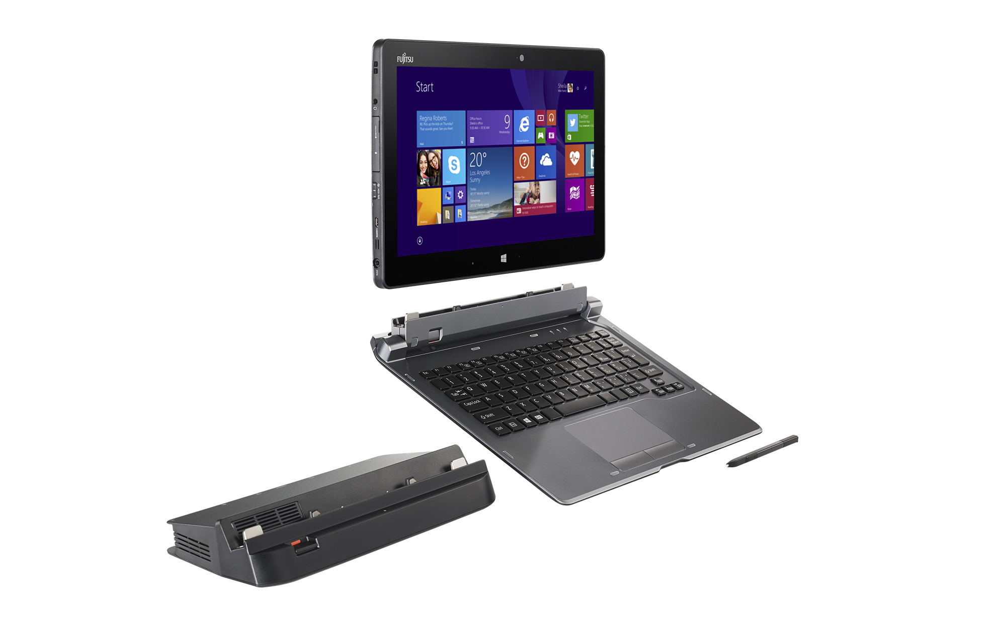 Fujitsu STYLISTIC Q665 Intel® Core™ M M-5Y31 Hybrid (2-in-1) – image 9