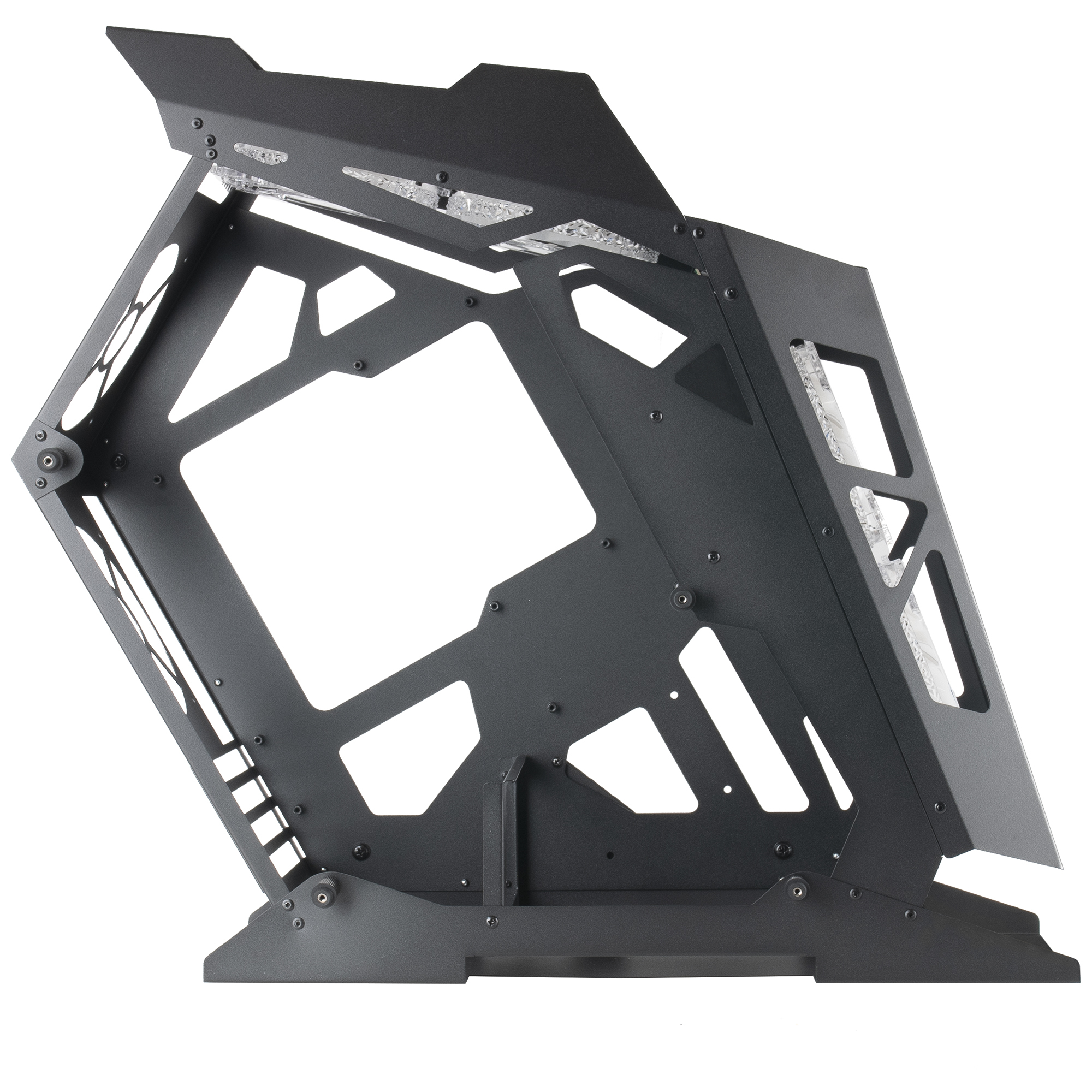 Mars Gaming MC61 Black Micro-ATX Compact Gaming PC Case 4xFan – image 5