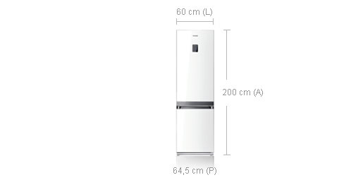 Samsung RL55VTEWG Freestanding – image 3