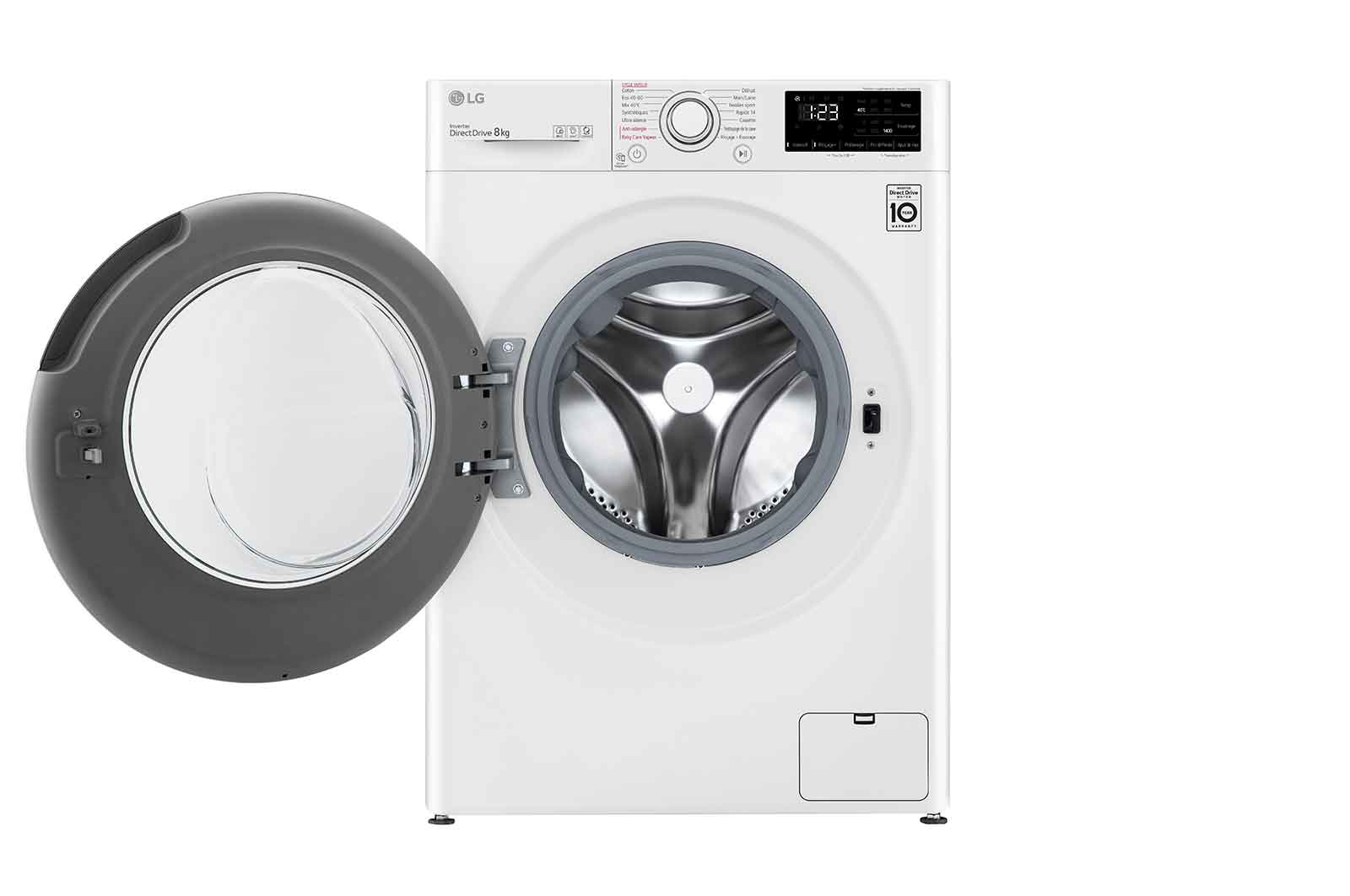 LG F84V33WHS washing machine Front-load – image 2