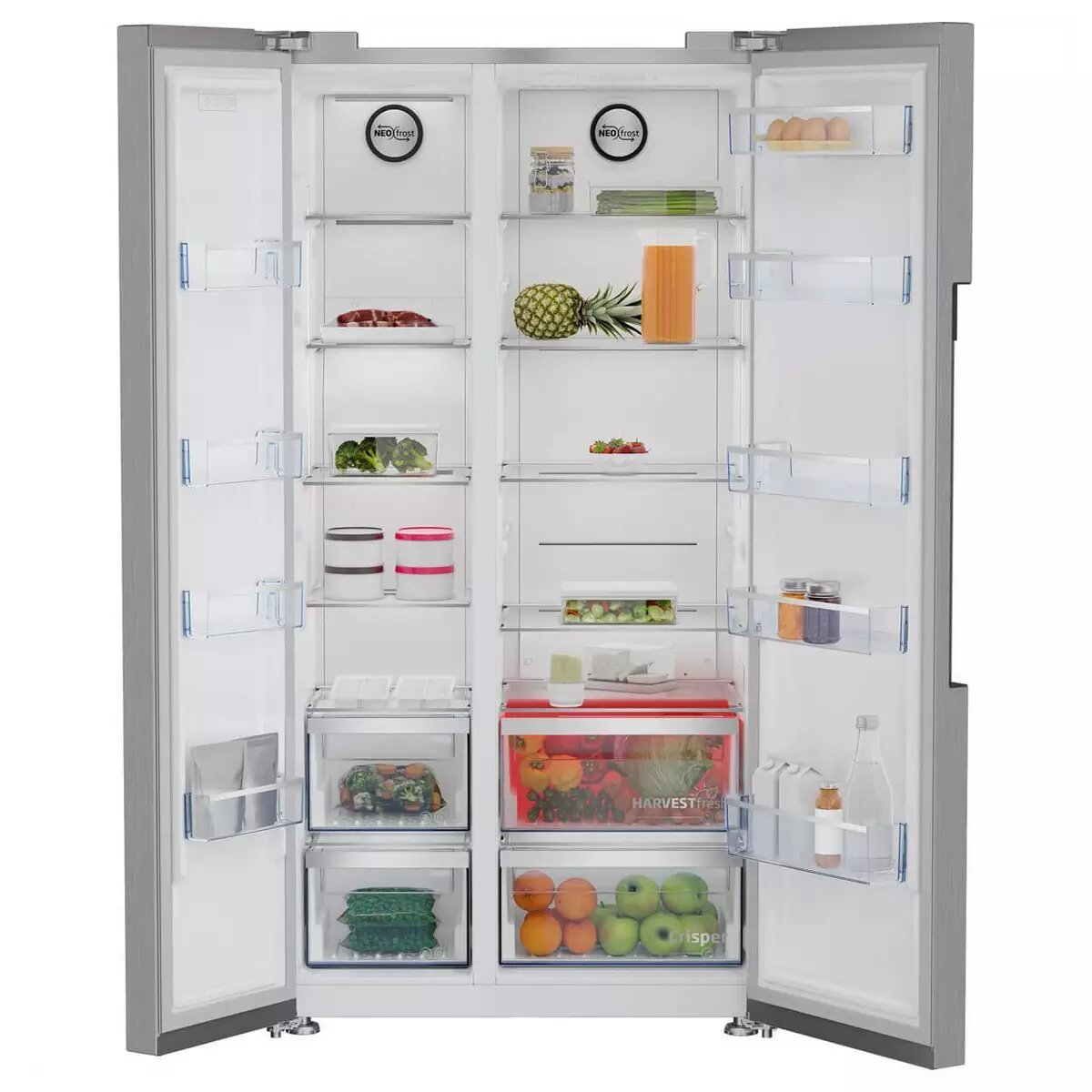 Beko GN163140PTCHN side-by-side refrigerator Freestanding – image 3