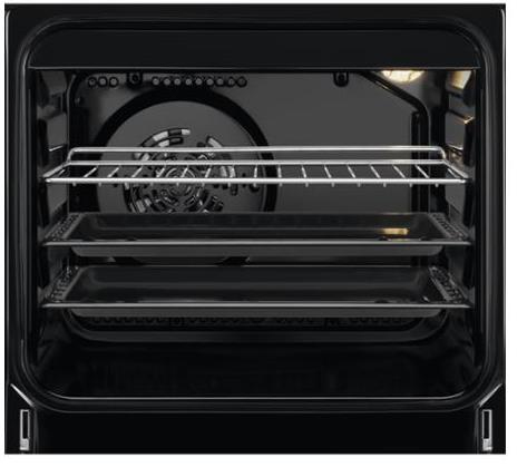 Electrolux EKK54953OX cooker Freestanding cooker Electric Gas Black, Stainless steel – image 6