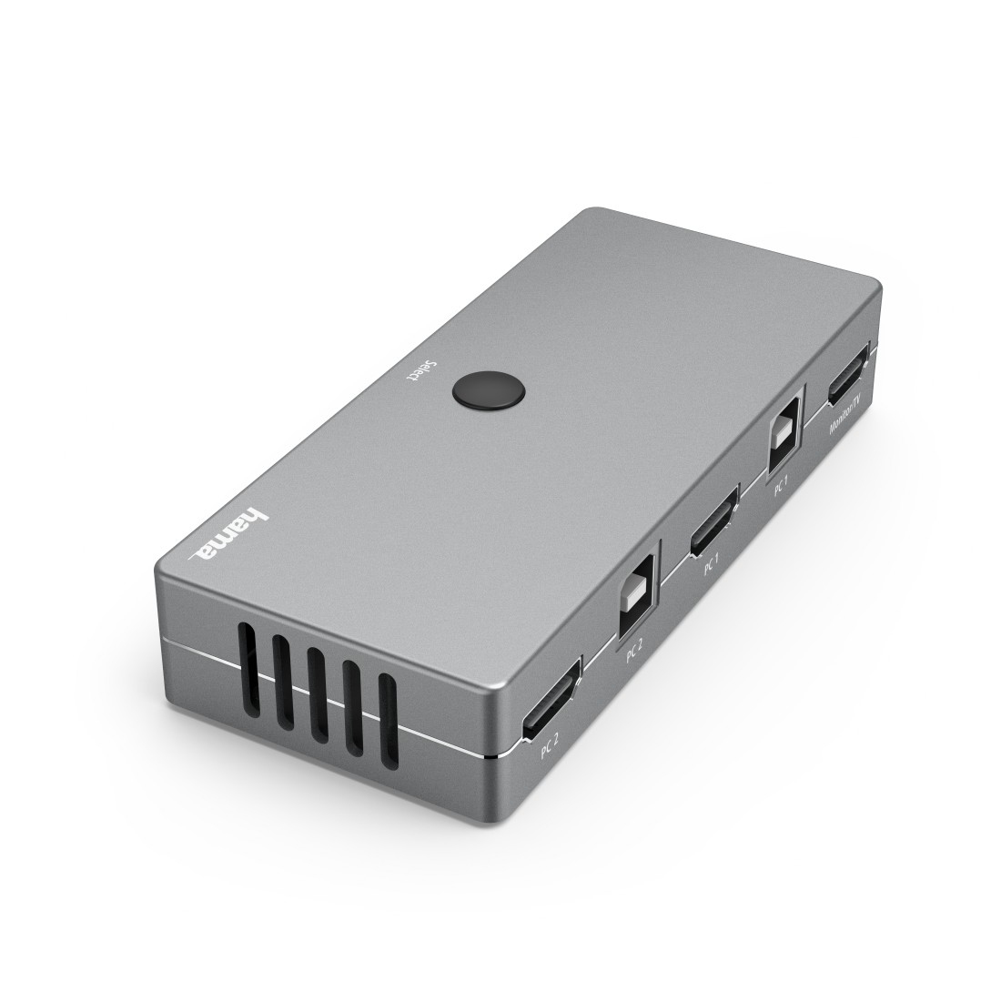 Hama 00200135 KVM switch Metallic – image 2