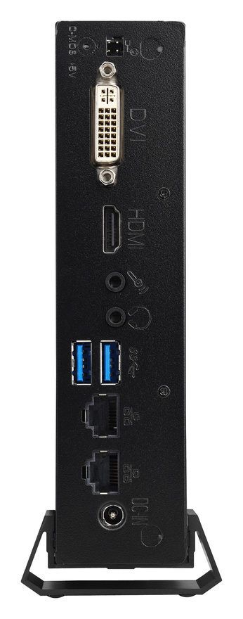 Shuttle DS437 PC/workstation barebone USFF Black 1037U BGA 1023 – image 8