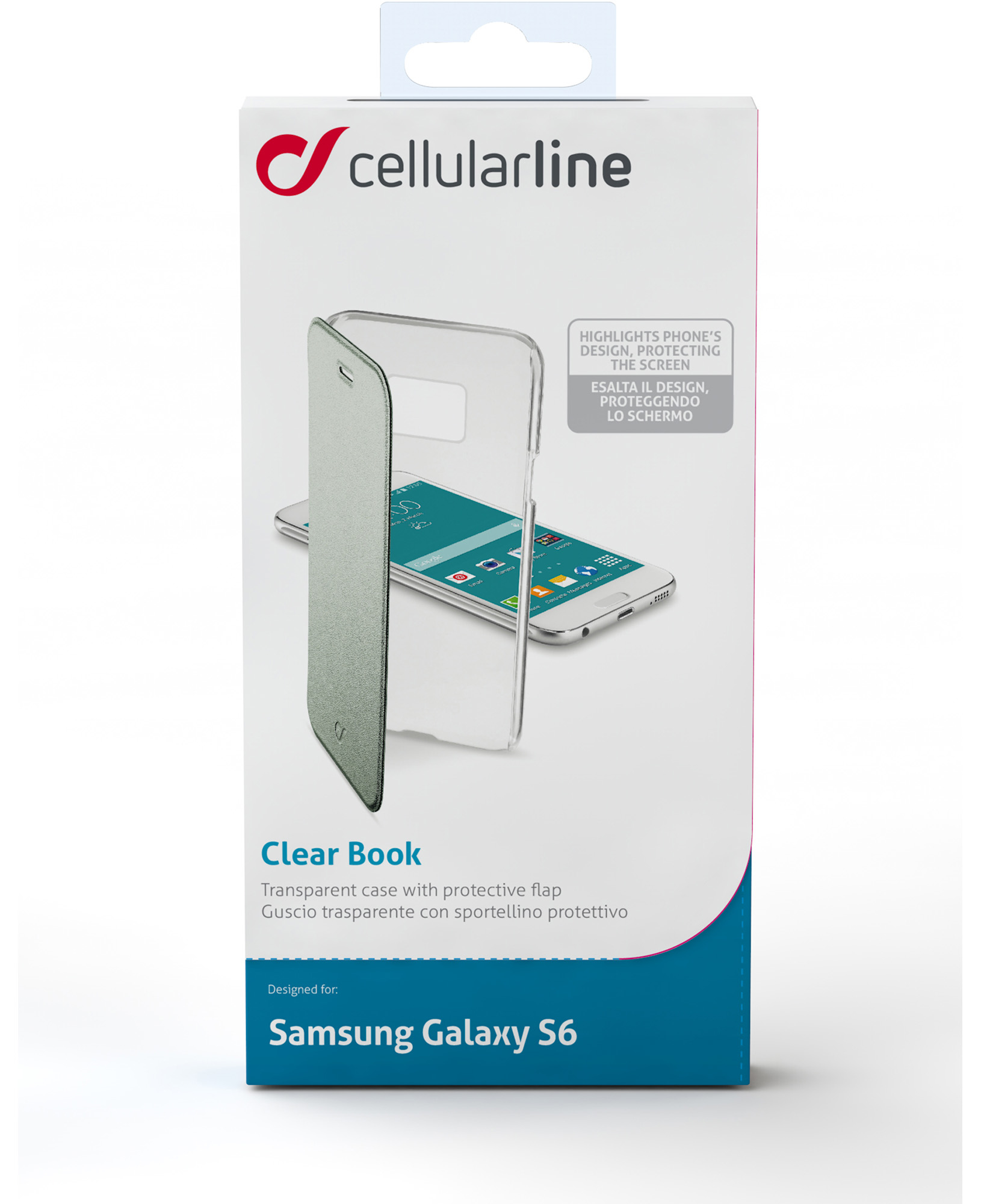 Cellularline Clear Book - Galaxy S6 – image 3