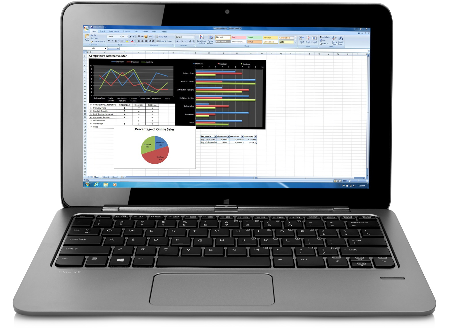 HP 1011 G1 + UltraSlim Docking Station – image 1