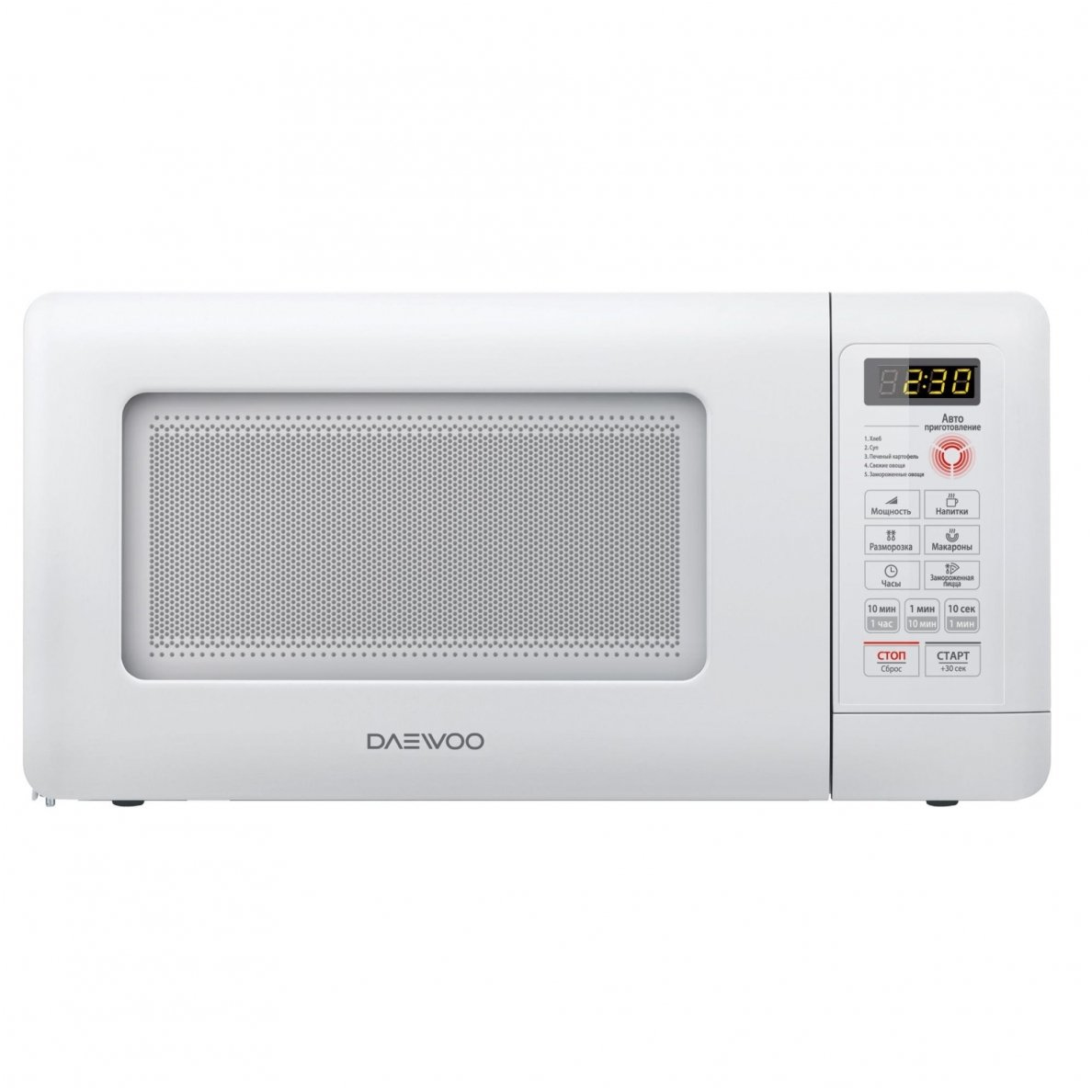 Daewoo KOR-5A0B microwave White Solo microwave Countertop
