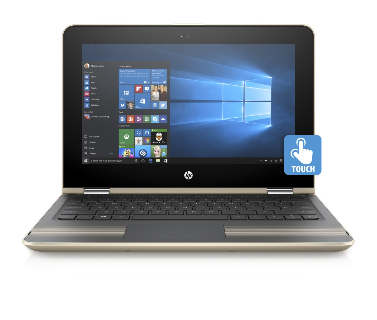HP Pavilion x360 11-u054tu Intel® Core™ i3 i3-6100U Hybrid (2-in-1) – image 1