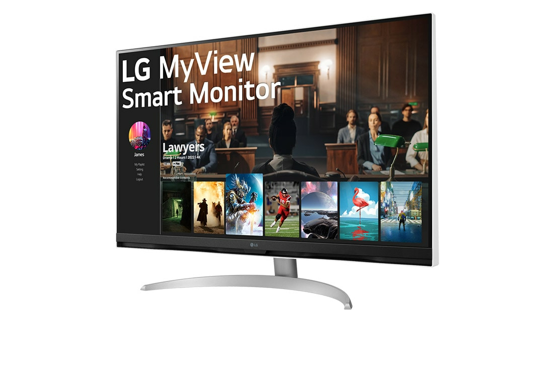 LG 32SQ700S-W computer monitor – image 2