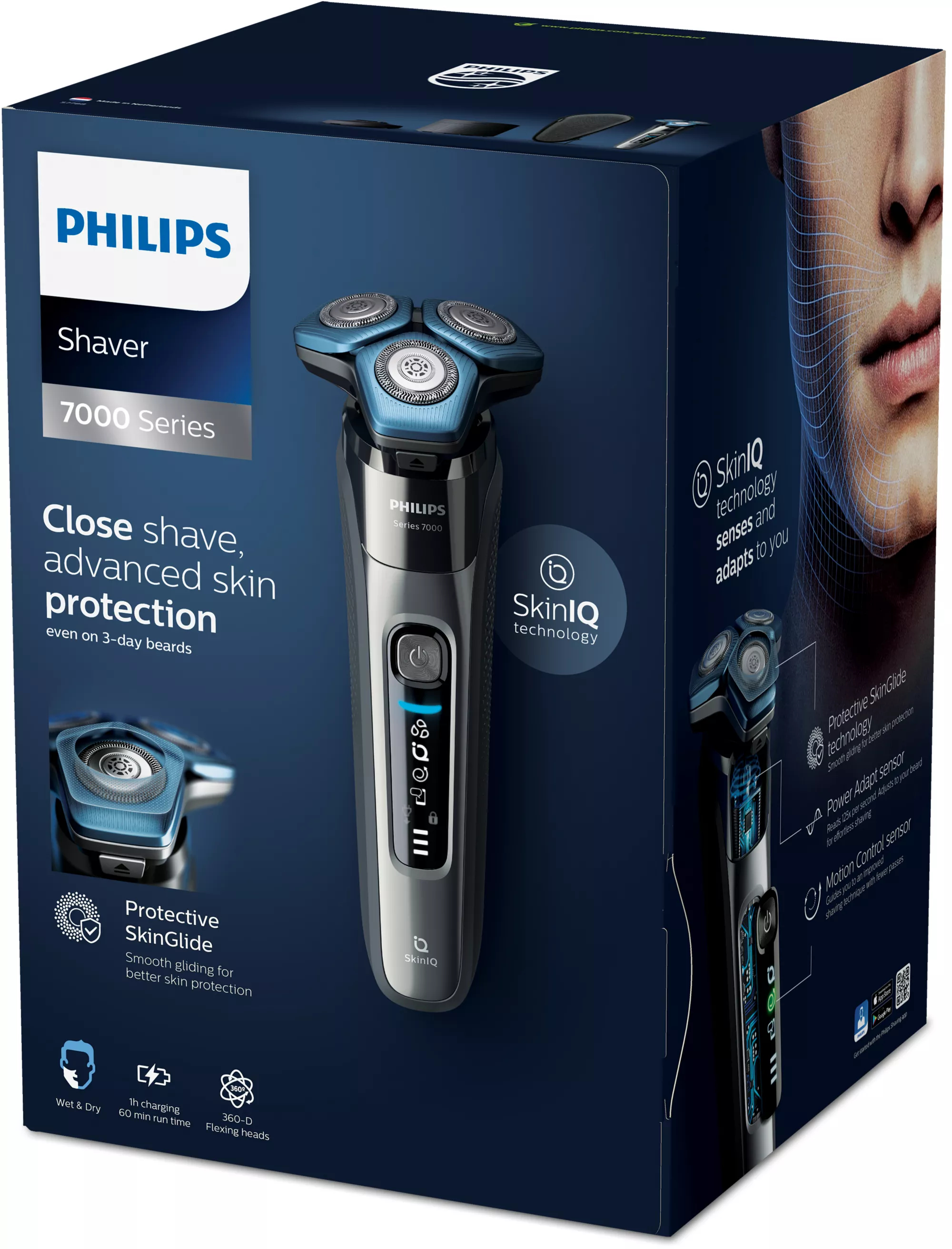 Philips SHAVER Series 7000 S7788 Refurbished Wet & Dry electric shaver – image 2