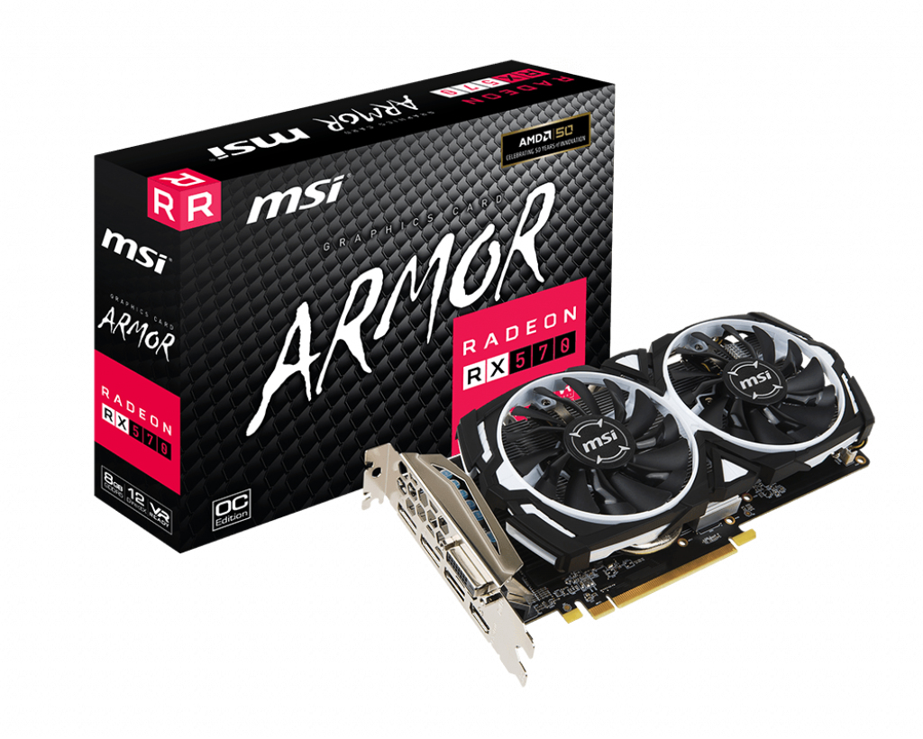 MSI RADEON RX570 ARMOR 8G OC