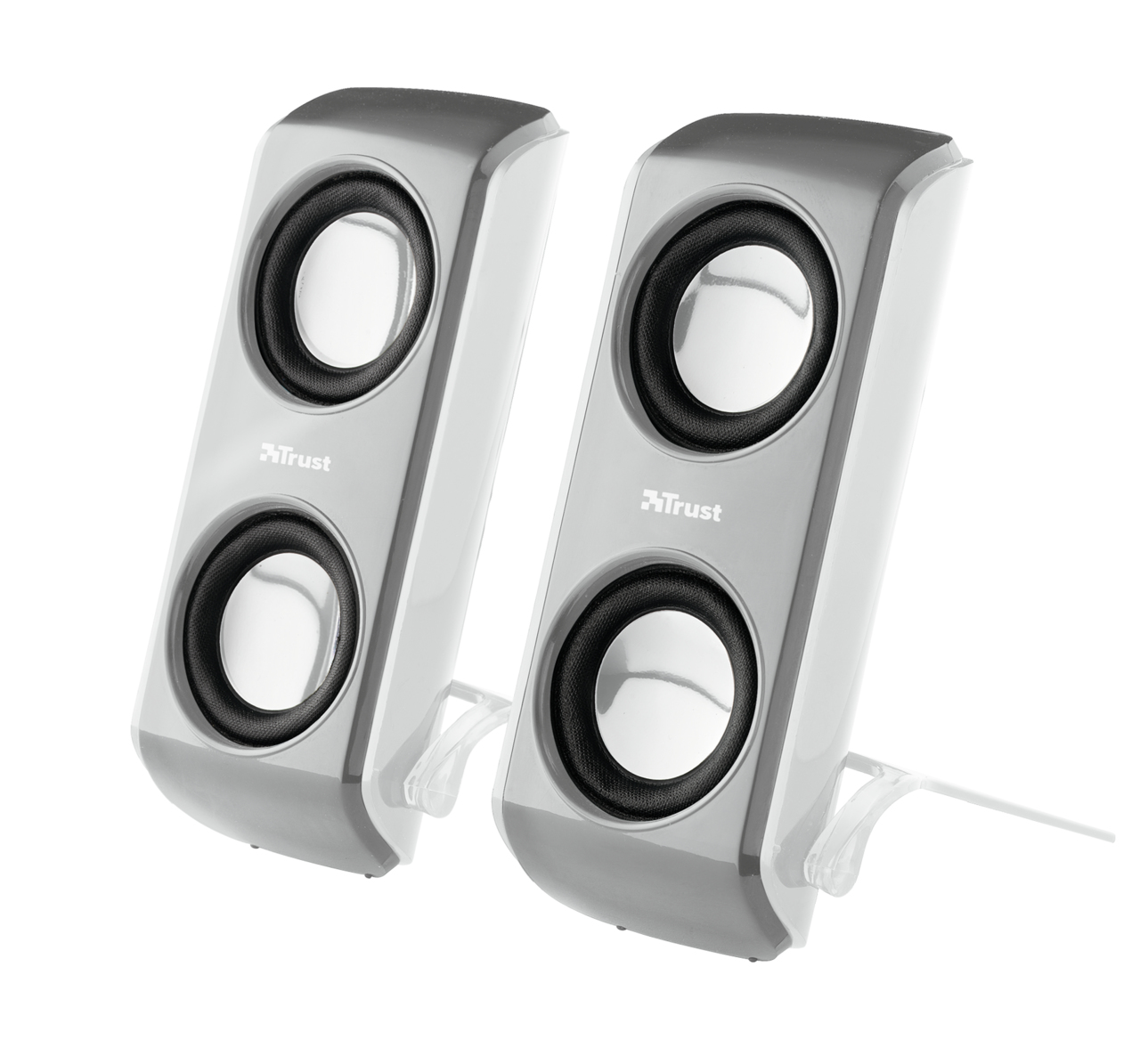 Trust Portable Notebook Speakers Silver Wired image 1