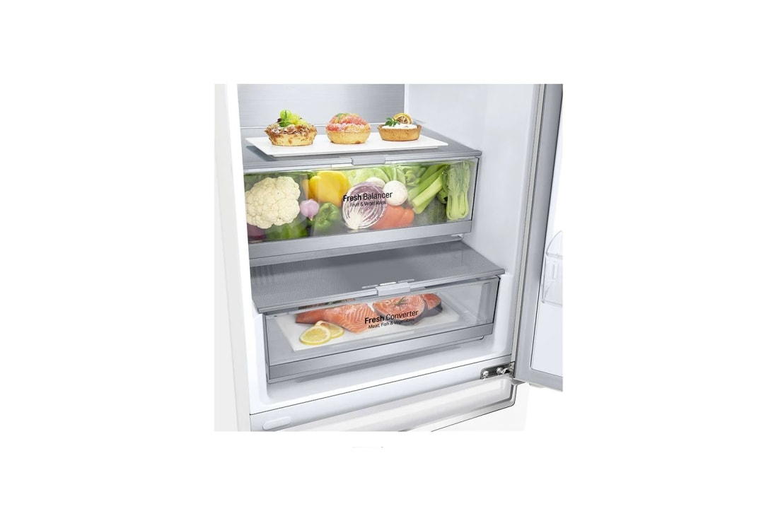 LG GBB72SWVGN.ASWQEUR fridge-freezer Freestanding – image 3