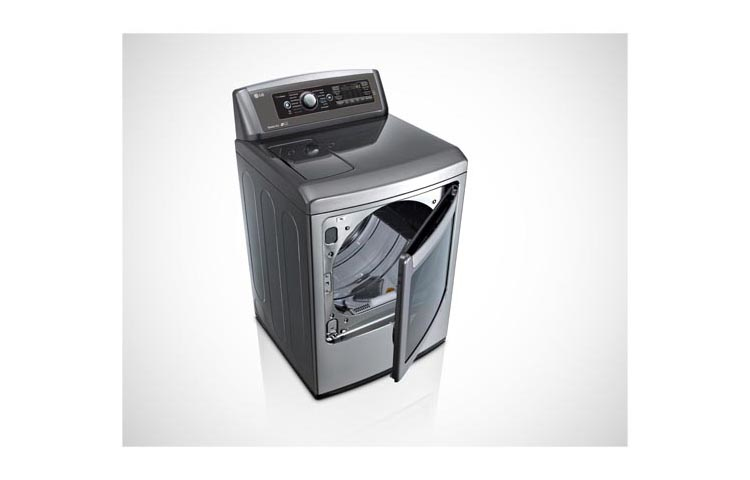LG DLEX5780VE tumble dryer Freestanding Top-load Graphite – image 4