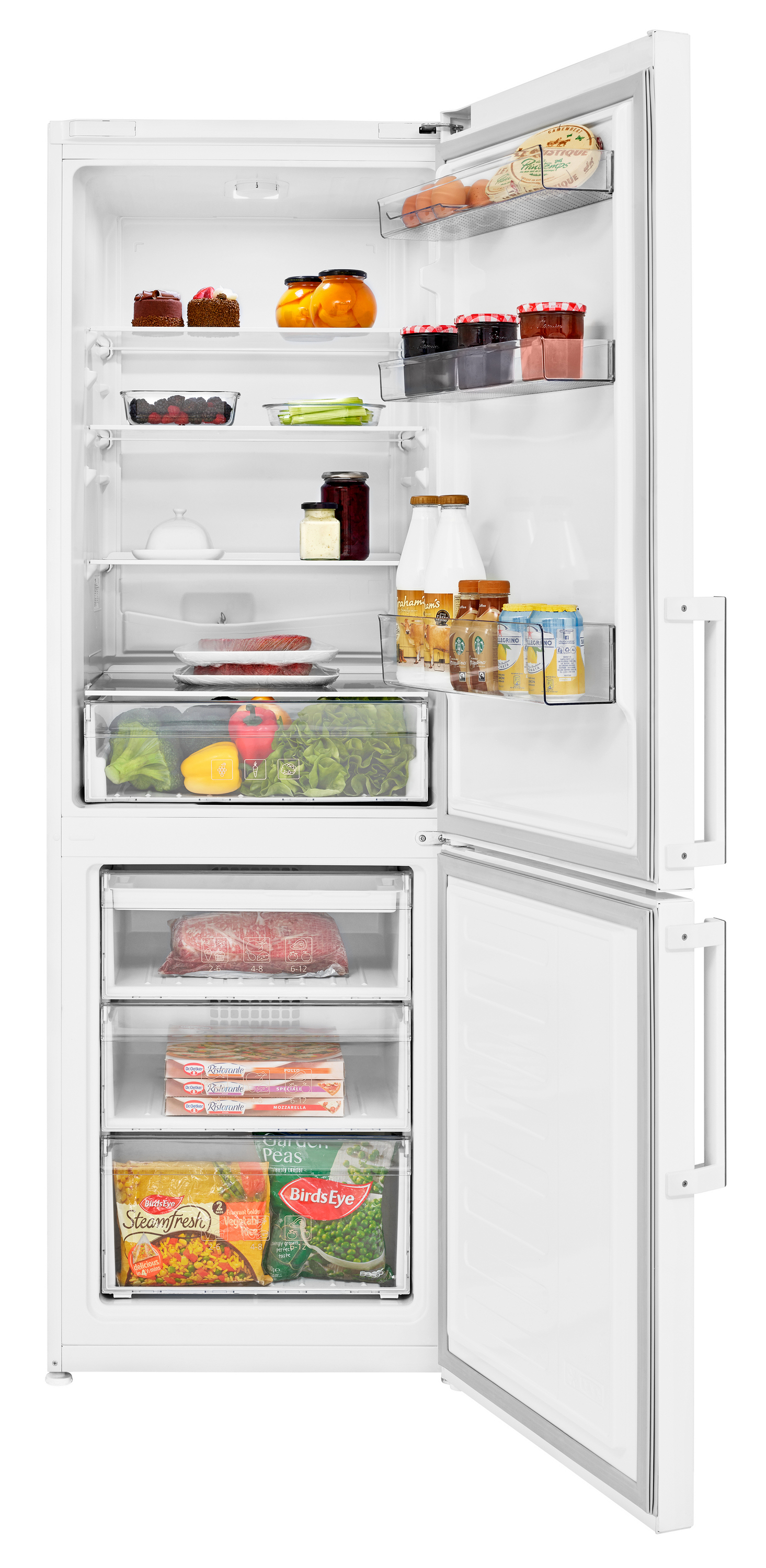 Beko CSP1685W fridge-freezer Freestanding – image 3
