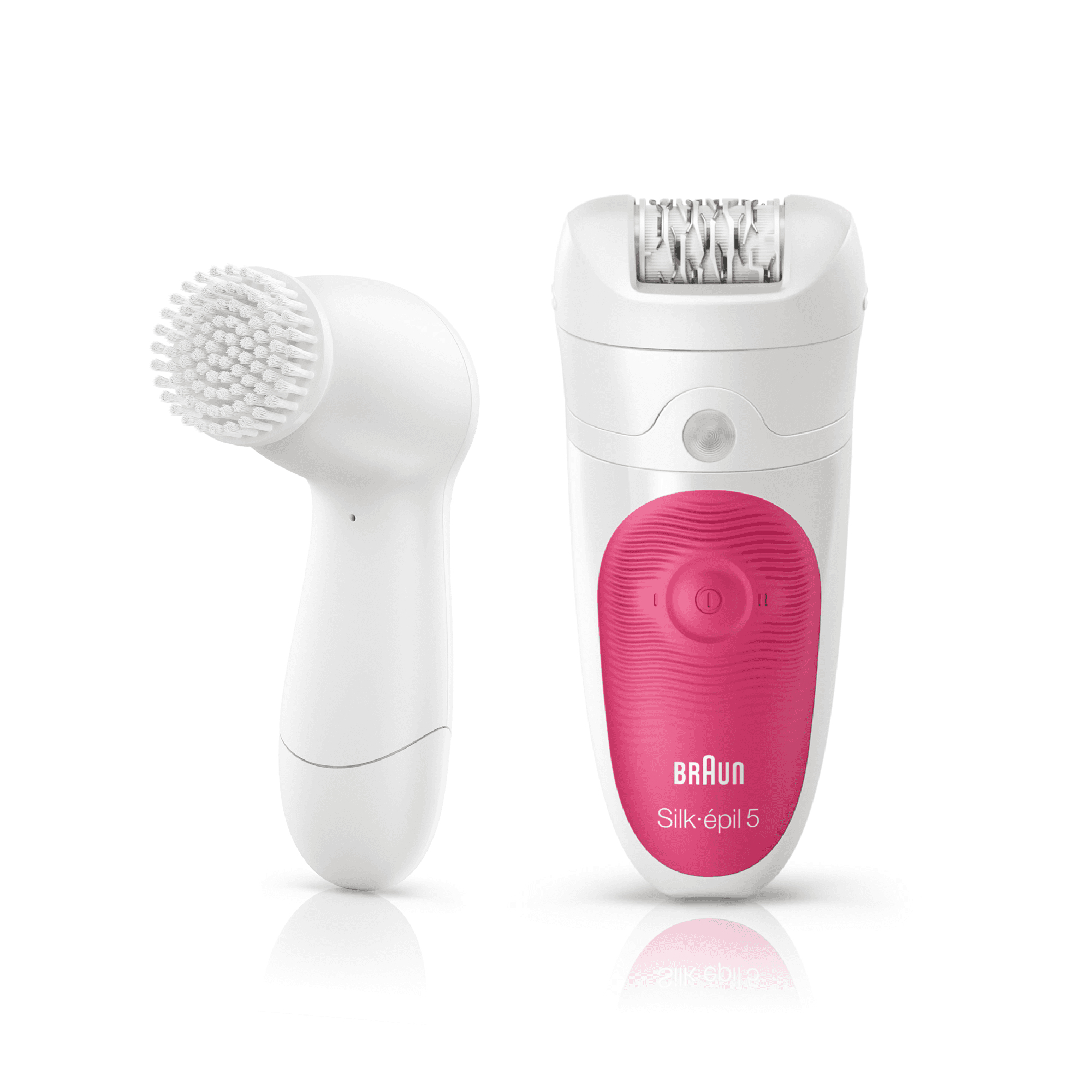 Braun 81574413 epilator 28 tweezers White, Pink