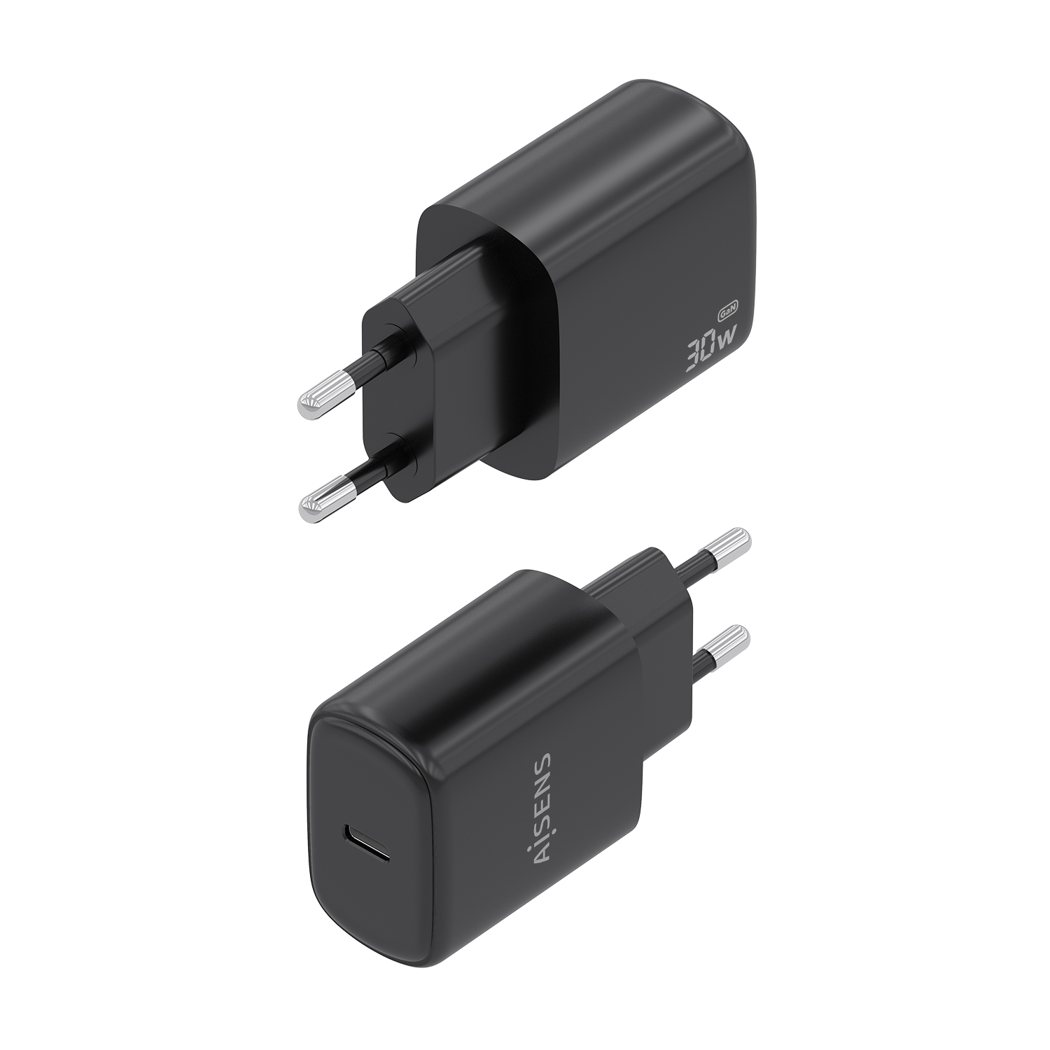 AISENS A110-0976 mobile device charger Digital camera, Mobile phone, Laptop, Smartphone, Tablet, Universal Black AC Fast charging Indoor – image 3