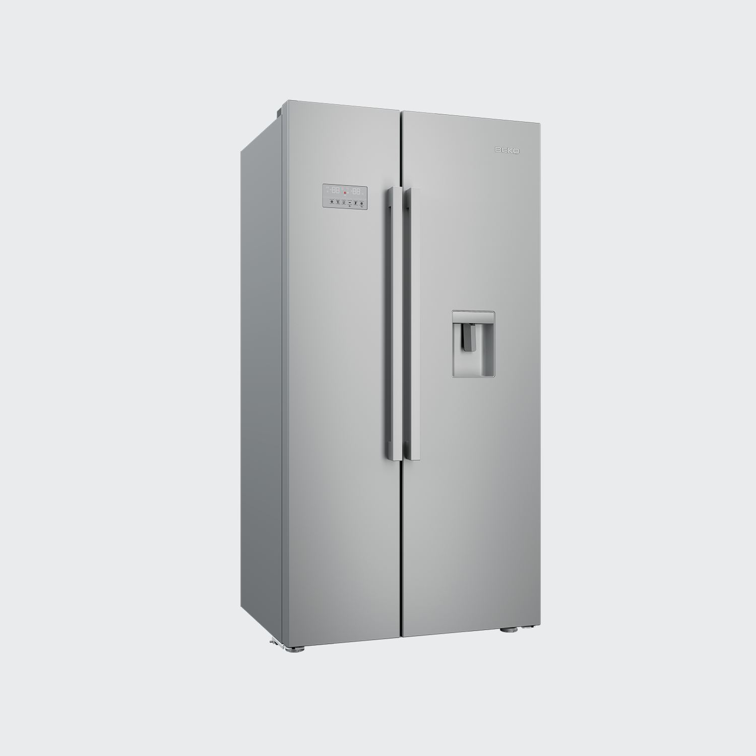 Beko ASD241X side-by-side refrigerator Freestanding – image 2