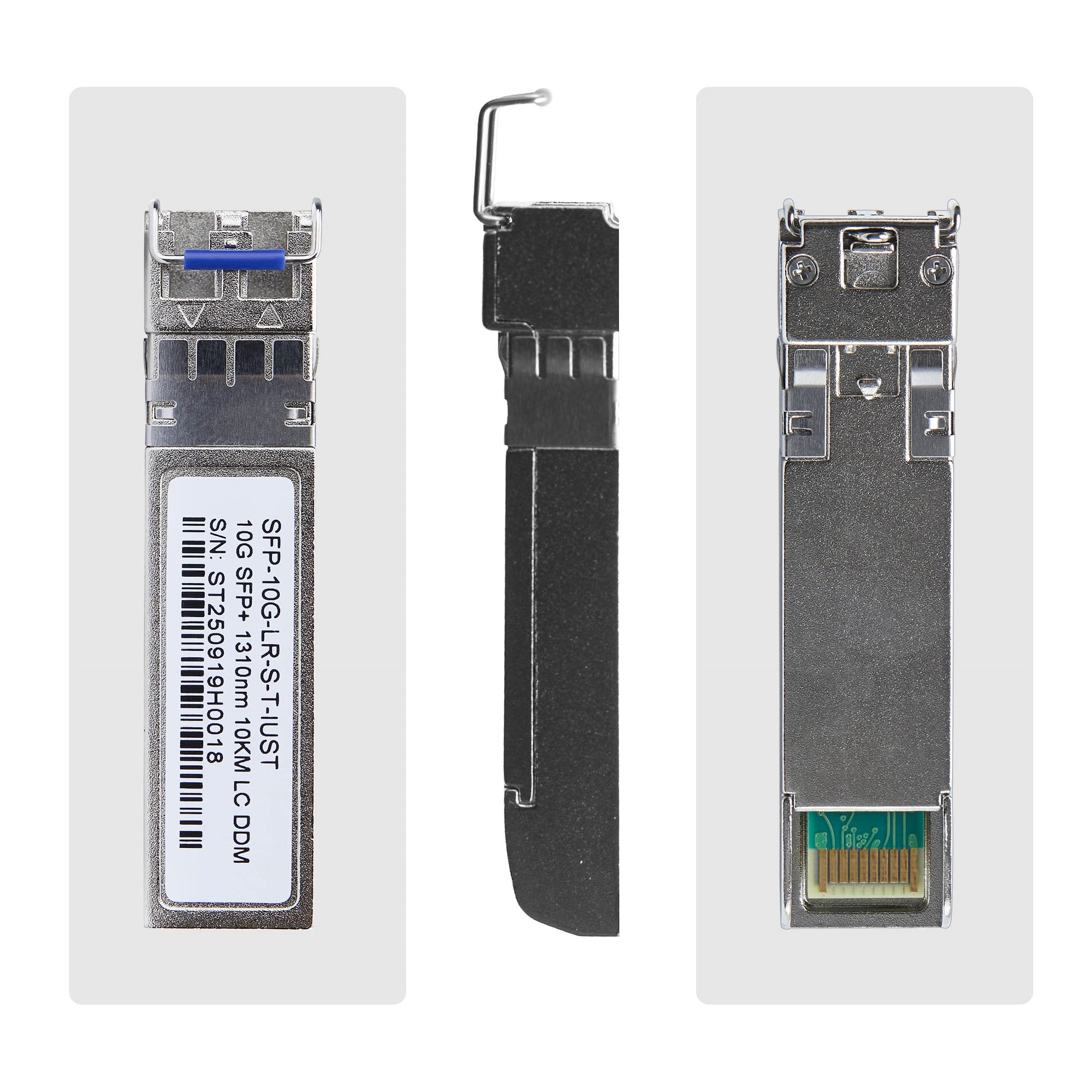 StarTech.com Uncoded SFP+ Module, Industrial Temperature Range, 10Gbps, Single Mode Fiber (SMF), 10km [6.2mi], LC Transceiver, 1310nm – image 2