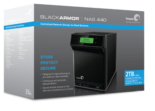 Seagate ST340005SHA10G-RK NAS/storage server – image 2