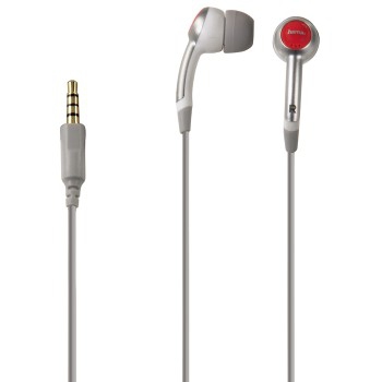 Hama 00106668 headphones/headset Wired In-ear Grey