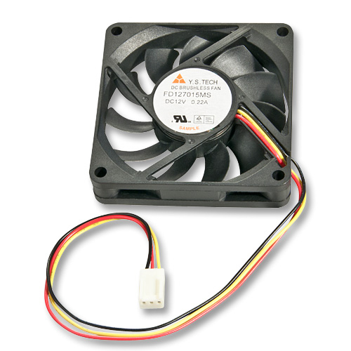 Lindy 73649 computer cooling system Fan Black