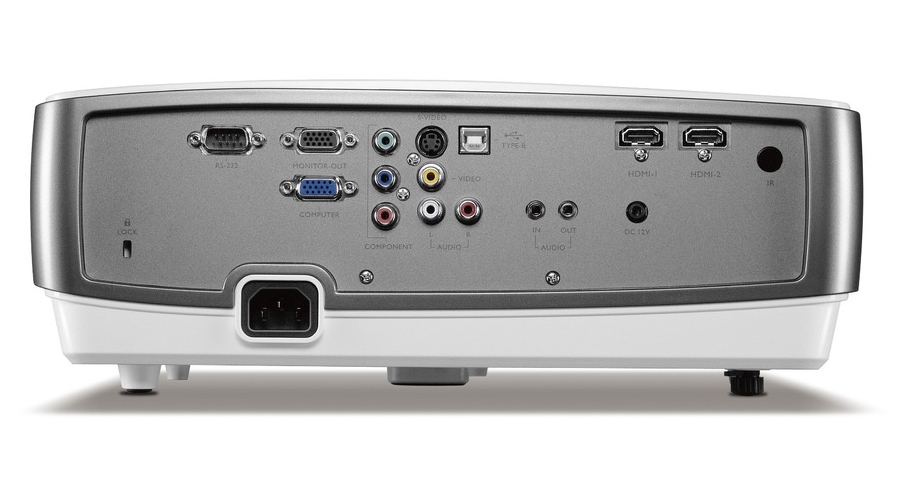BenQ W1100 Standard throw projector 2000 ANSI lumens DLP 1080p (1920x1080) Silver – image 4
