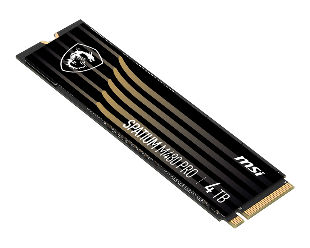 MSI SPATIUM M480 PRO PCIE 4.0 NVME M.2 4TB – image 5