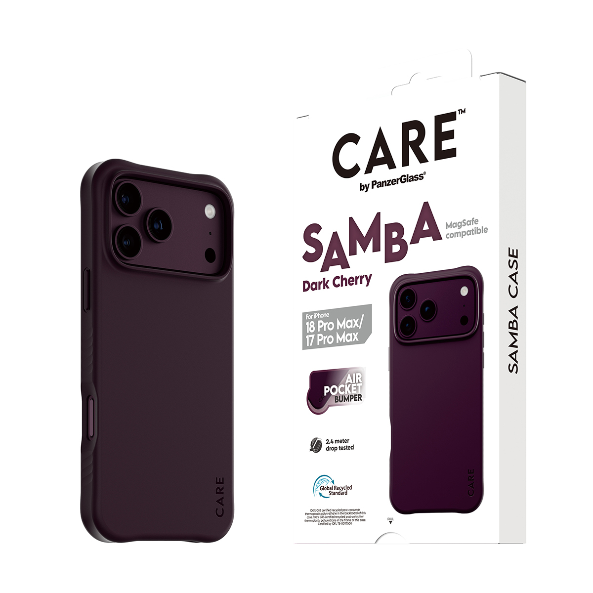 PanzerGlass CARE™ by PanzerGlass® Samba Case Dark Cherry w. MagSafe iPhone 18 Pro Max | 17 Pro Max – image 6