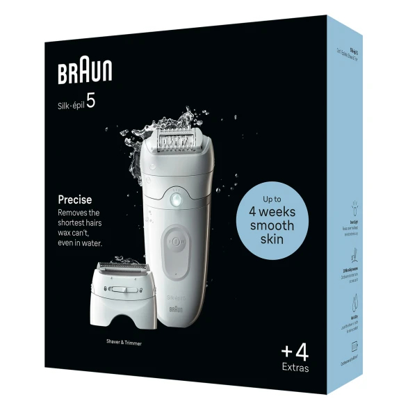 Braun Silk-épil 5 5-041 28 tweezers White – image 3