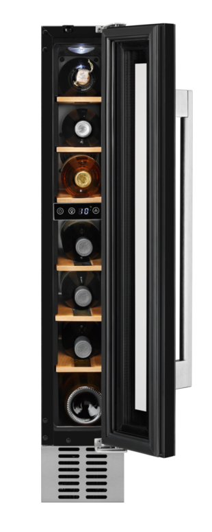AEG SWB61501DG Compressor wine cooler Built-in Black, Silver 7 bottle(s)