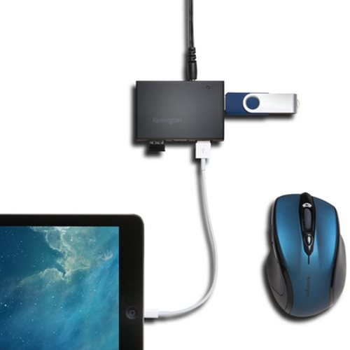 Kensington UH4000C USB 3.0 4-Port Hub & Charger — Black – image 5