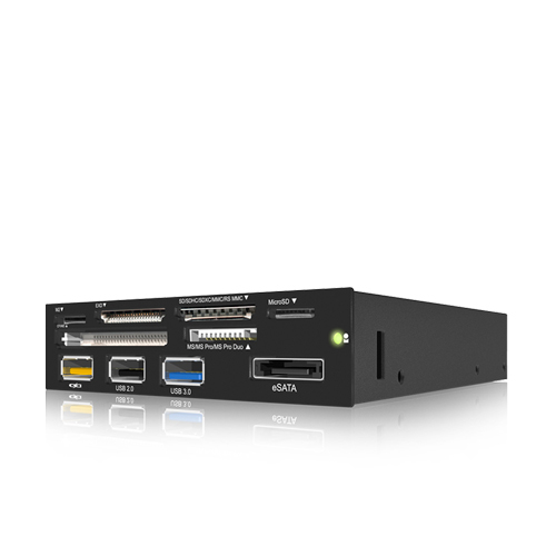 ICY BOX IB-868 card reader USB 3.2 Gen 1 (3.1 Gen 1) Internal Black – image 3