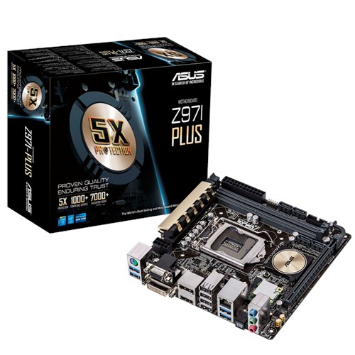 ASUS Z97I-PLUS Intel® Z97 LGA 1150 (Socket H3) mini ITX – image 1