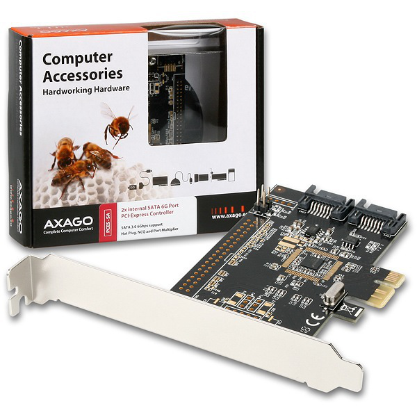 Axagon PCES-SA interface cards/adapter Internal SATA – image 2