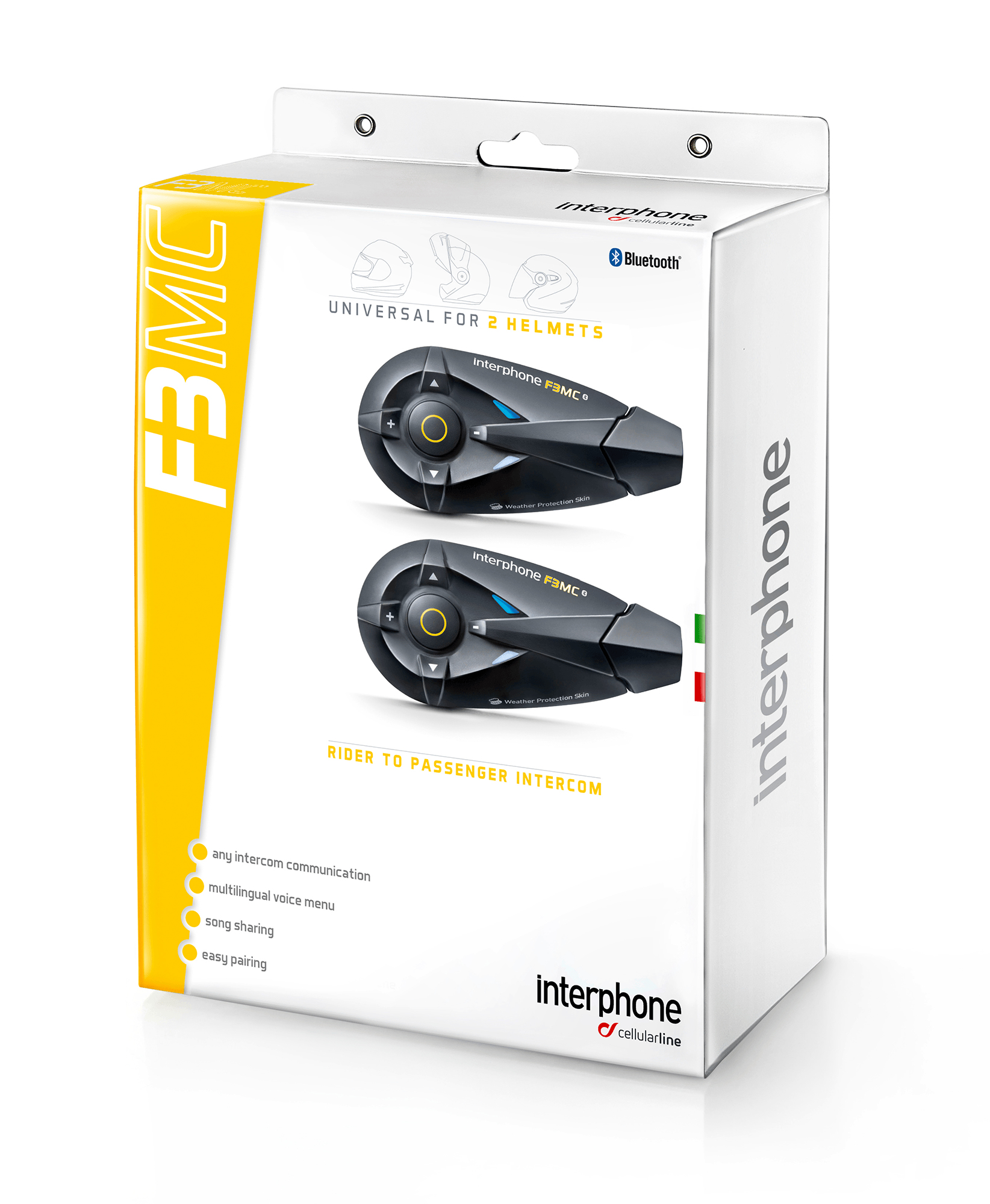 Cellularline Interphone F3mc Twin Pack – image 2