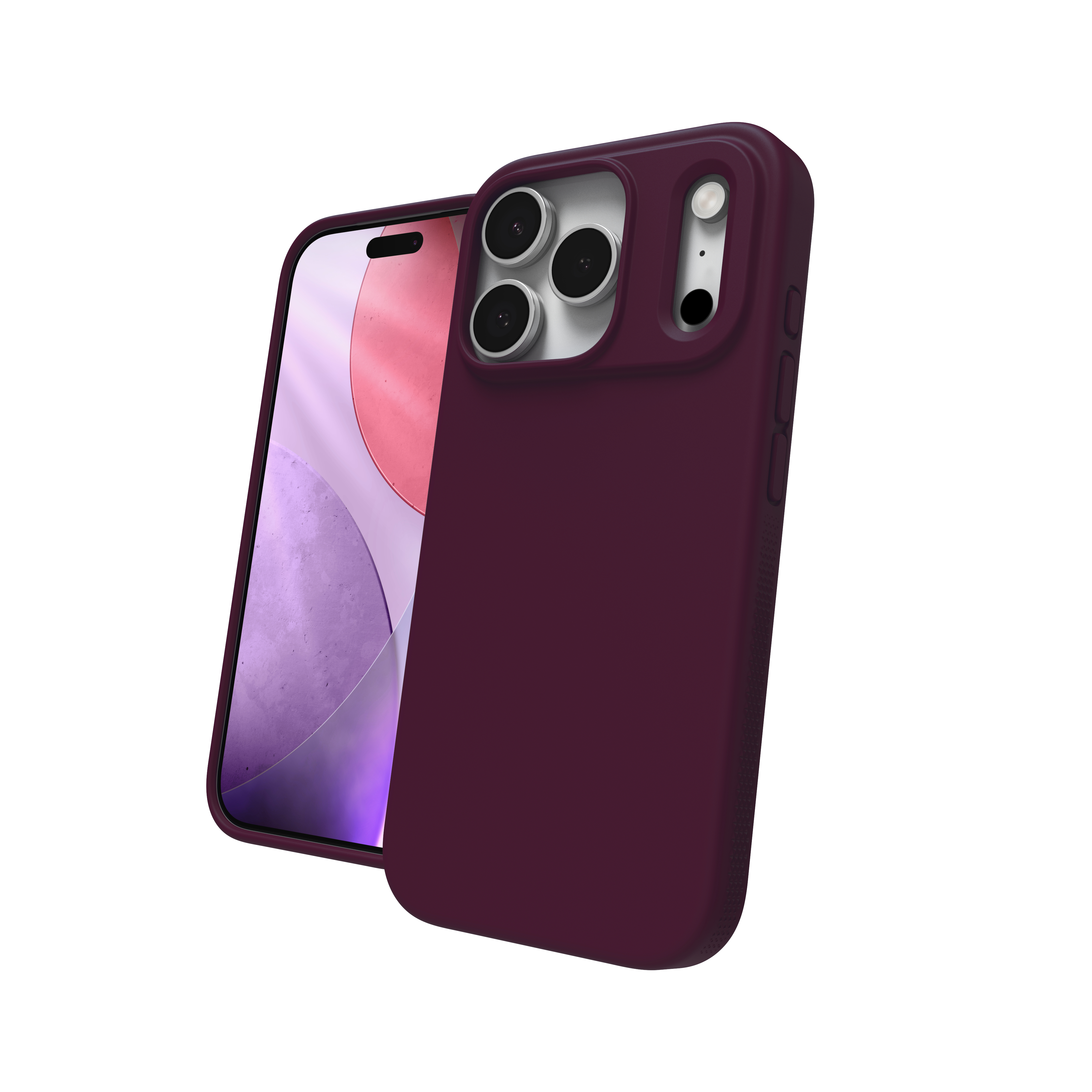 ZAGG Manhattan Snap coque de protection pour téléphones portables 16,5 cm (6.5") Housse Couleur cerise