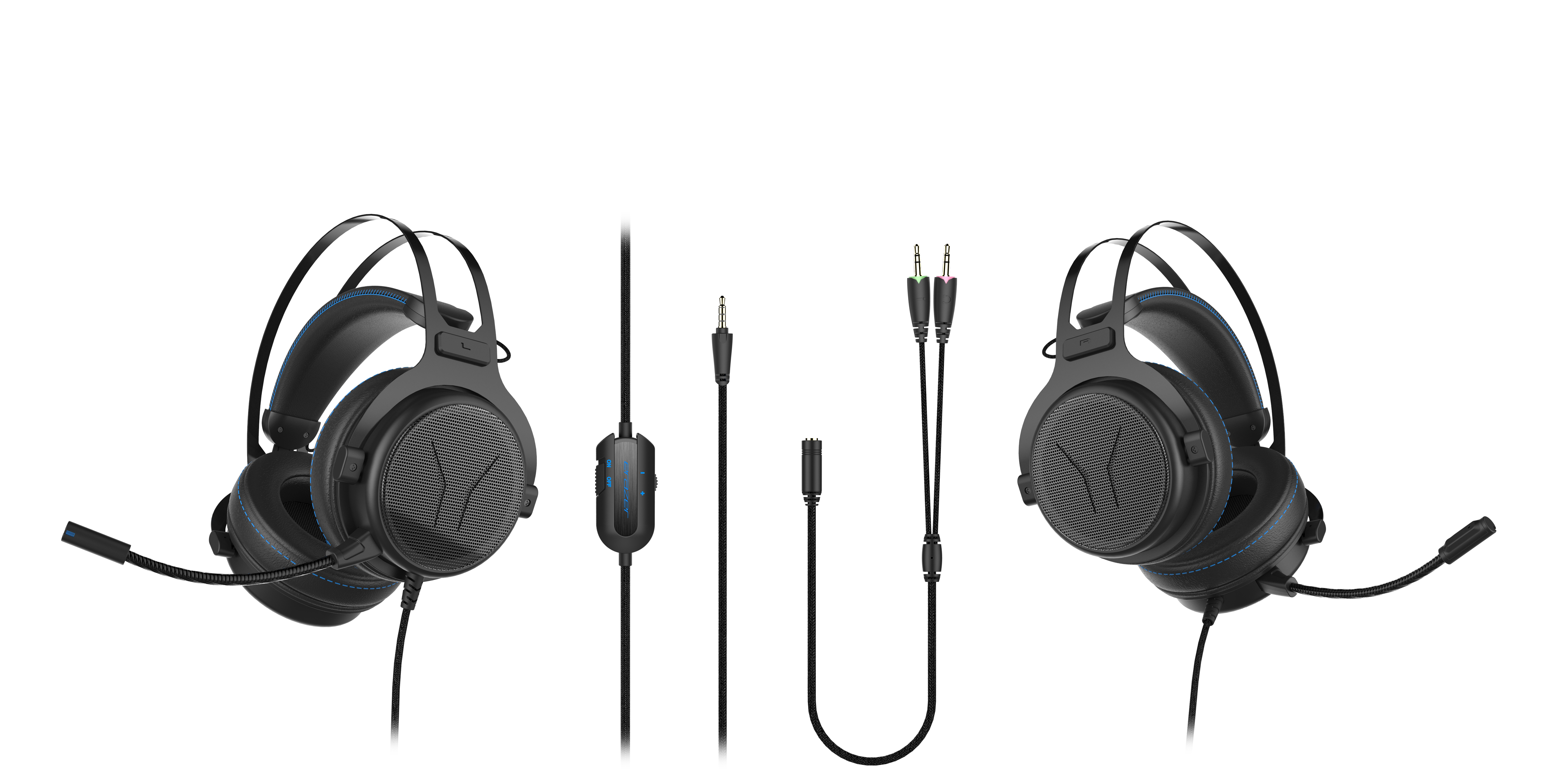 ERAZER X83017 Headset Wired Head-band Gaming Black – image 2