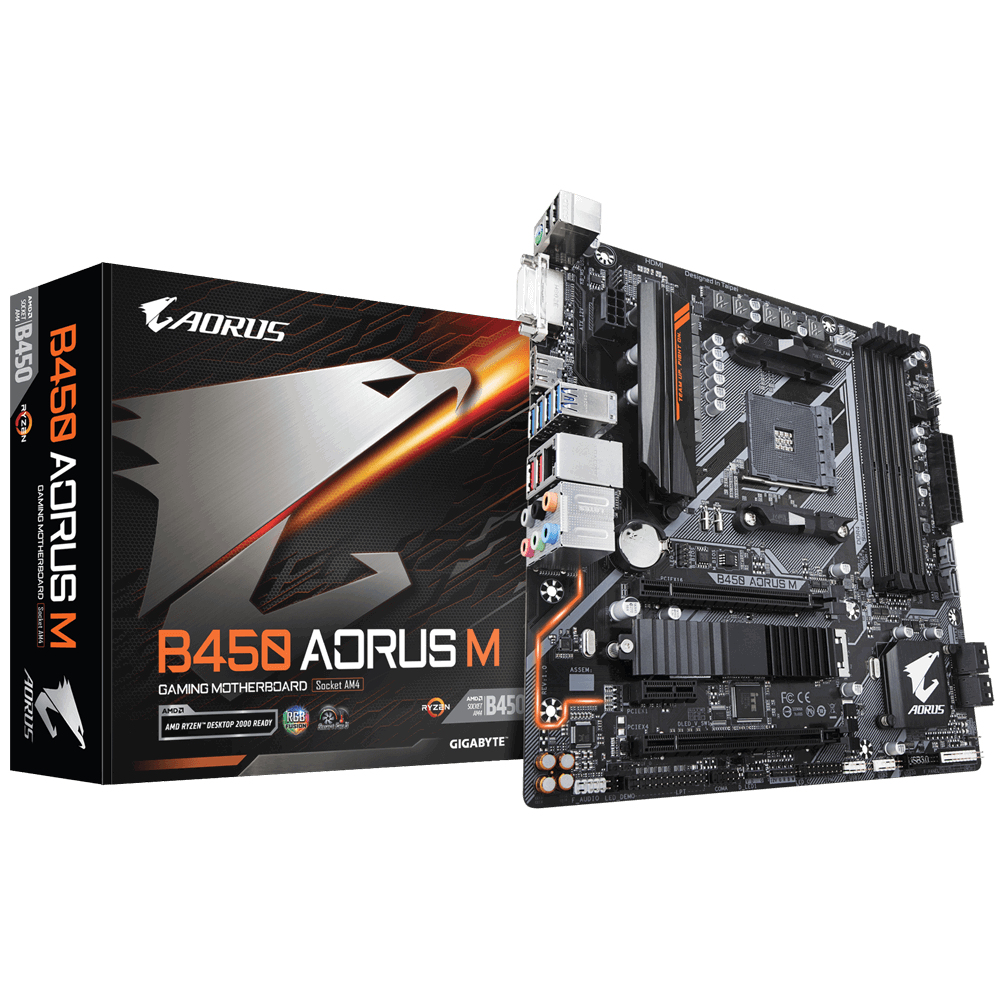 GIGABYTE B450 AORUS M (rev. 1.0) – image 1