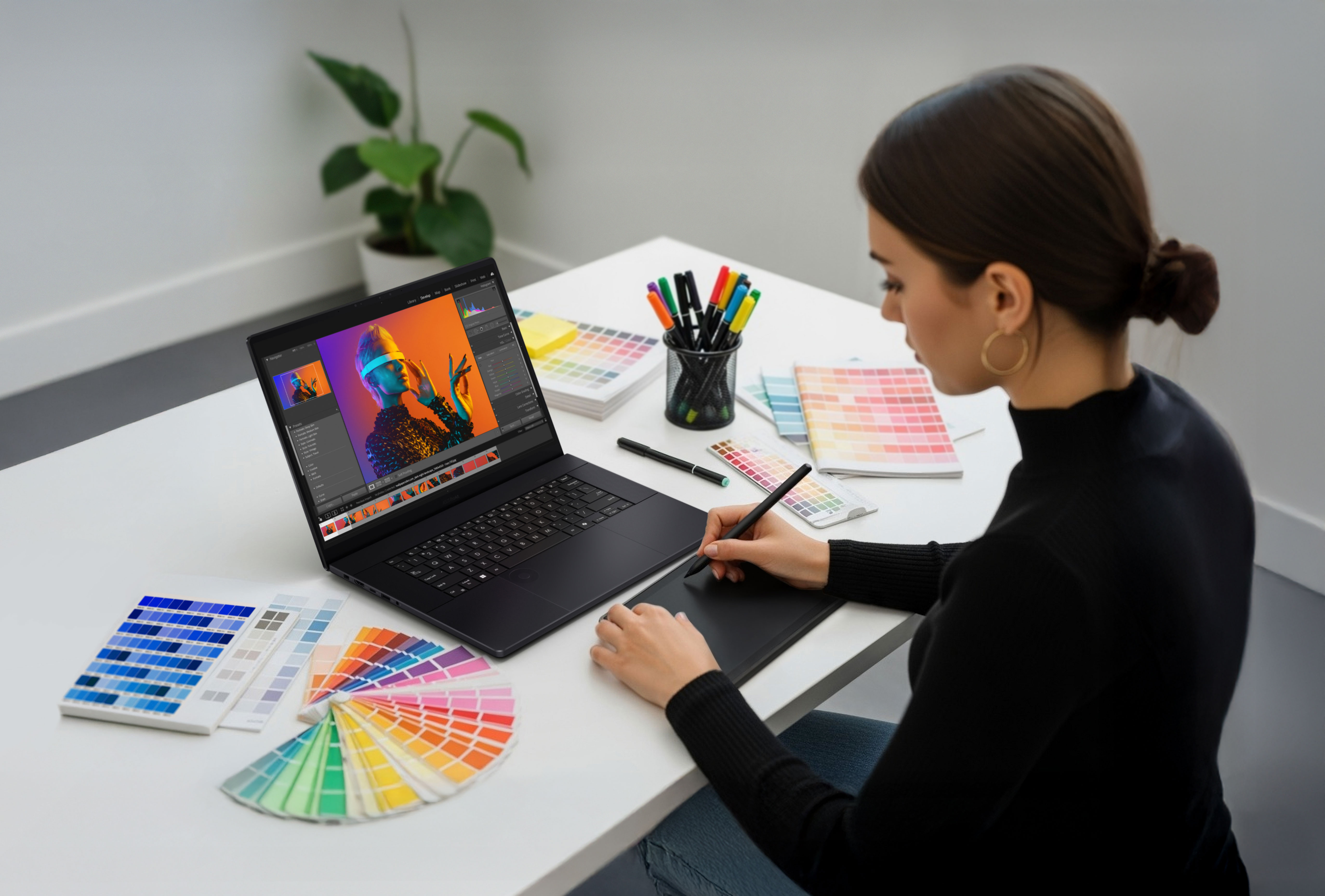 Portátil - ASUS ProArt P16 OLED H7606WX-SE024W Copilot+ PC, 16 " WQUXGA, AMD Ryzen™ AI 9 HX 370 50 TOPS, 64GB RAM, 2+2TB SSD, RTX™ 5090, Windows 11 H - imagen 15