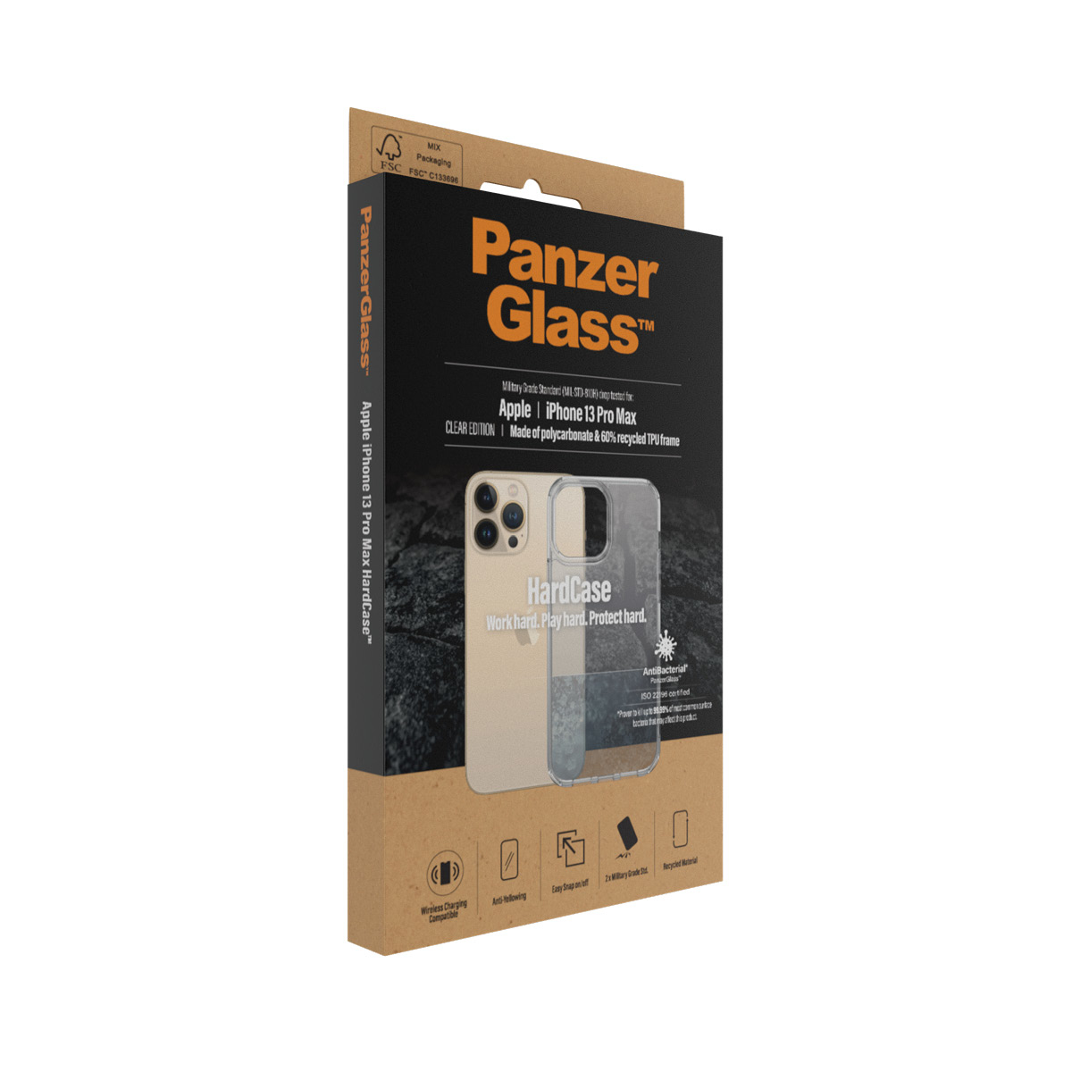 PanzerGlass® HardCase iPhone 13 Pro Max | Clear – image 4