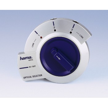 Hama 00042916 audio switch Silver – image 1