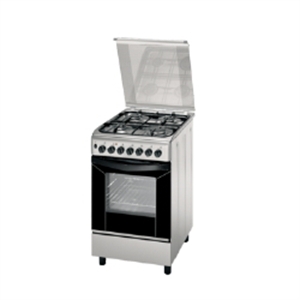 Indesit K3G52S.A(X) cooker Freestanding cooker Electric Gas Stainless steel