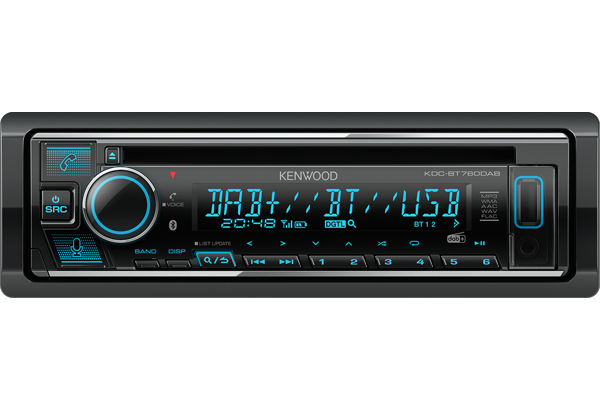 Kenwood KDC-BT760DAB Black