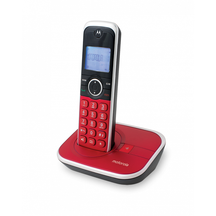 Motorola GATE4800R telephone DECT telephone Black, Red