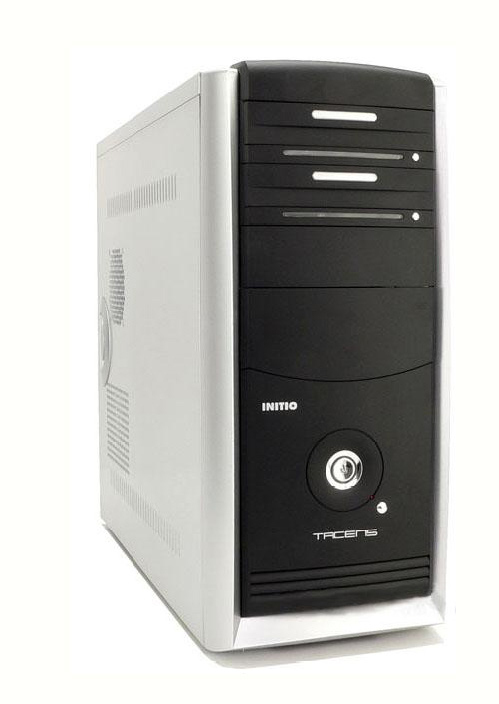 Tacens Initio Midi Tower Black, Silver