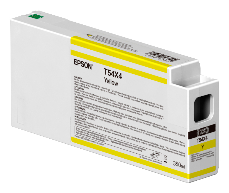 Tinta Epson UltraChrome HDX/HD - Amarillo - 350ml - T54X400
