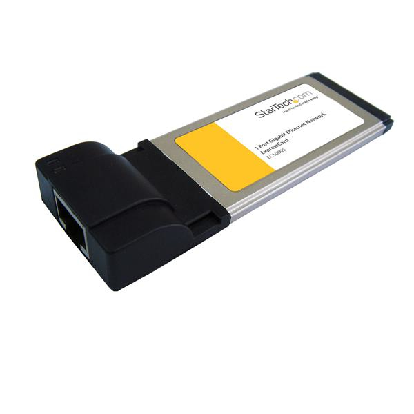 StarTech.com 1 Port ExpressCard Gigabit Laptop Ethernet NIC Network Adapter Card – image 1