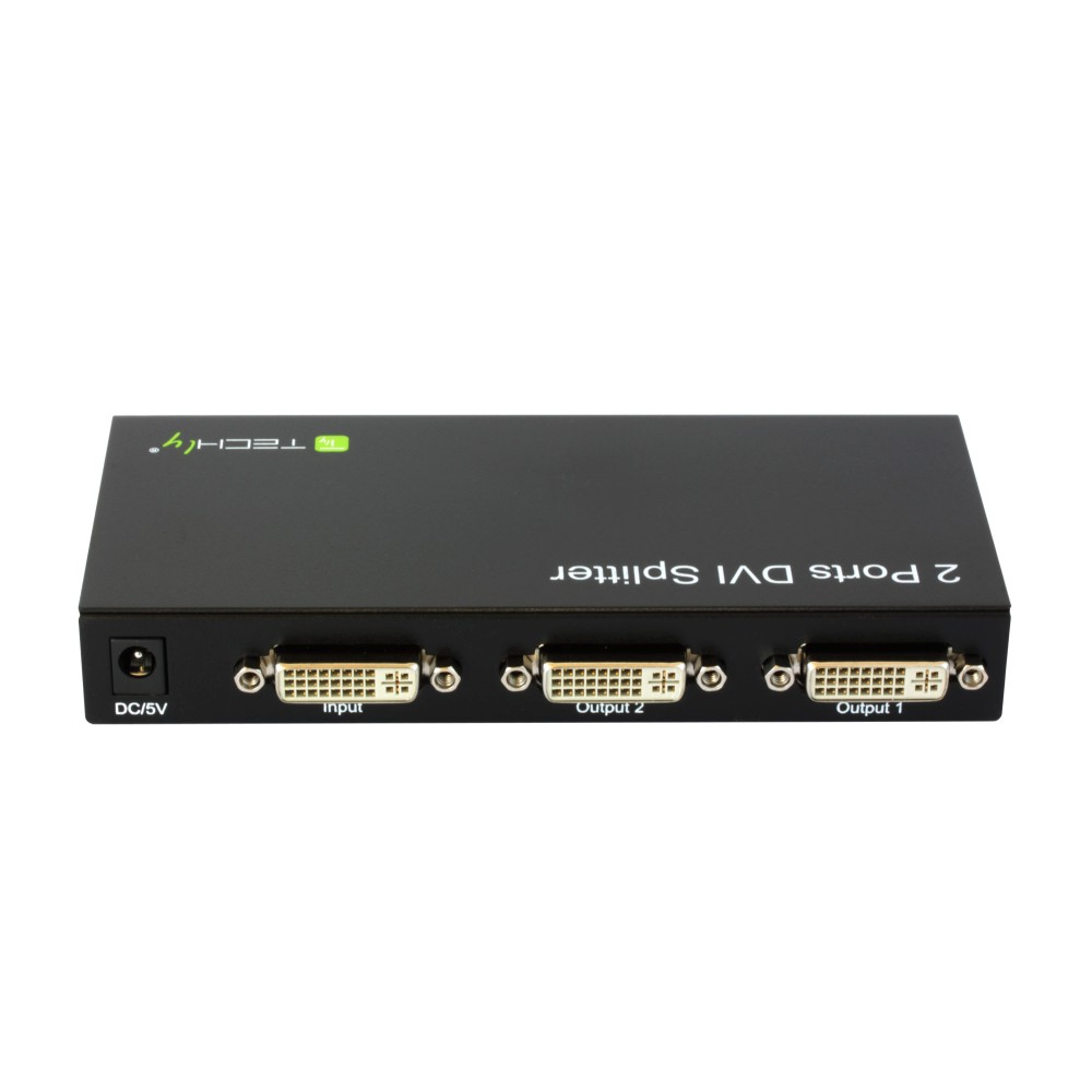 Techly ICKV102DTY video splitter DVI 2x DVI – image 4
